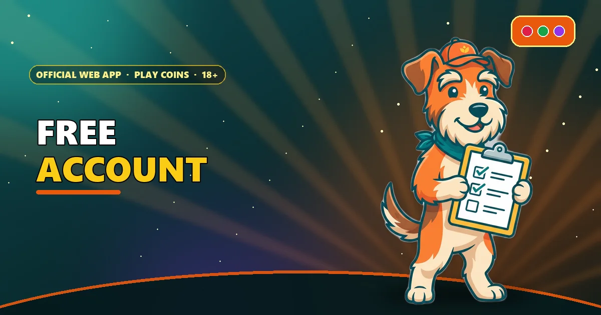 Terrier with a ticked checklist for the Register page of 6E Club